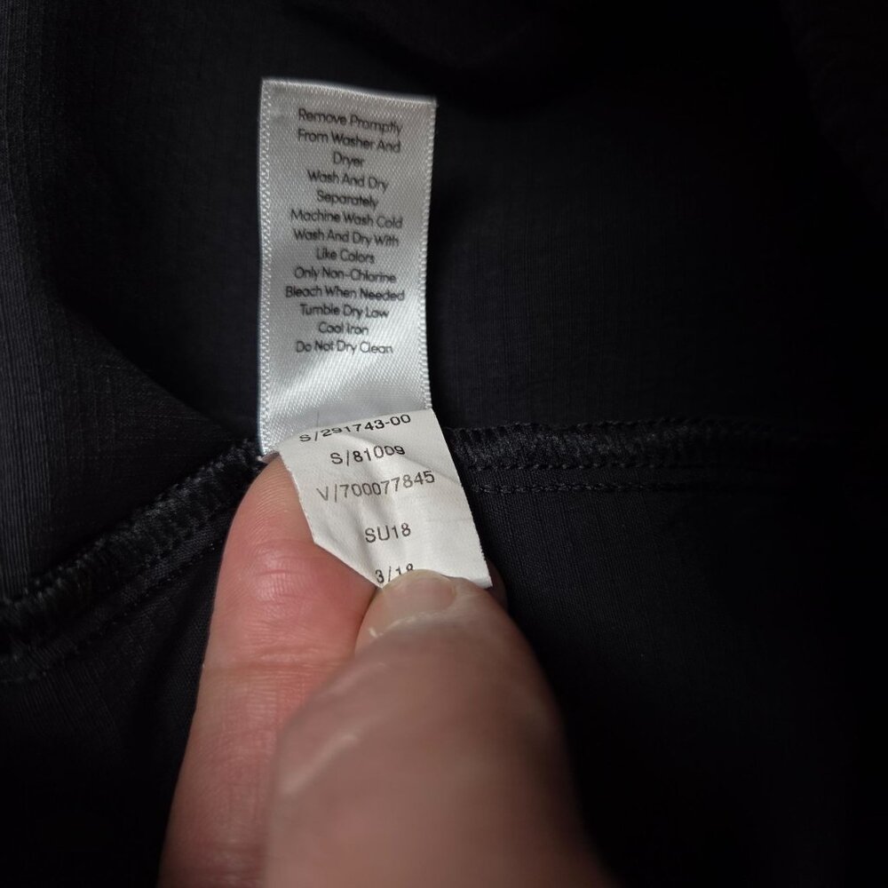 Athleta Mod Trekkie Crop Pant Womens 6 Ripstop‎ Hiking Travel Black - Picture 10 of 10